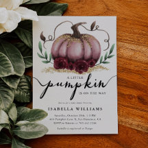 Pequeno Chá de fraldas Dourado Rosa Russo da Abóbo