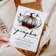 Pequeno Chá de fraldas Dourado Russo de Abóbora