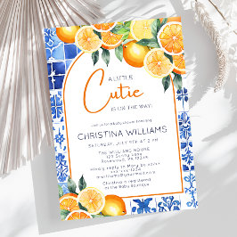 Convites Pequeno Chá de fraldas Neutro por Gênero