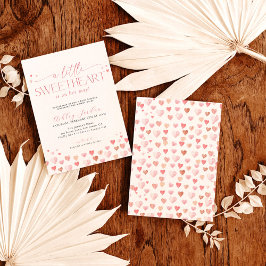 Convites Pequeno Chá de fraldas Swetheart Convide, Chá de f