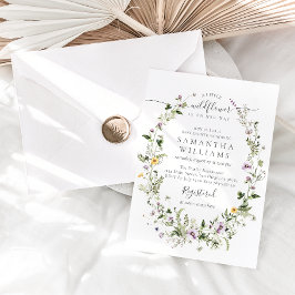 Convites Pequeno Chá Roxo Roxo Floral