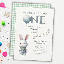 Pequeno Coelhinho Transformando Um primeiro aniver