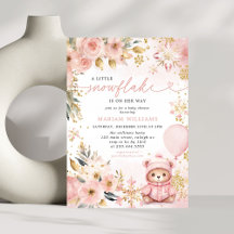 Pequeno Floco de Neve Chá de fraldas de Urso Flora