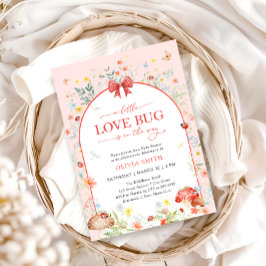 Convites Pequeno Inseto de flor selvagem