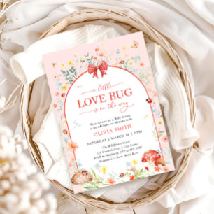 Convites Pequeno Inseto de flor selvagem