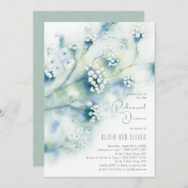 Convites Pequeno Janto de ensaio das flores brancas