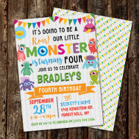 Pequeno Monstro 4º Aniversário