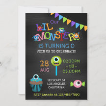 Pequeno Monstro qualquer quadro de fotos de aniver