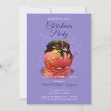 Pequeno Natal Luzes de Gato Garland Magia de inver