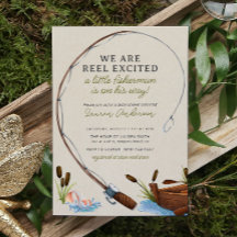 Pequeno Pescador - Chá de fraldas de Aventura por 