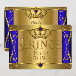 Convites Pequeno Príncipe Churrasco de Bebê Menino Azul Reg