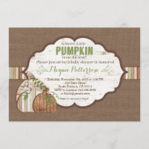 Pequeno Pumpkin no Caminho! Chá de fraldas Russo