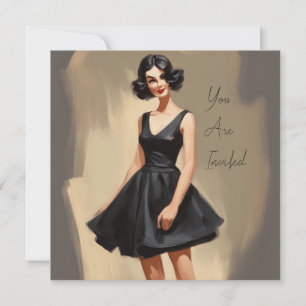 Convites Pequeno Vestido Negro (LBD): Beleza Subestimada