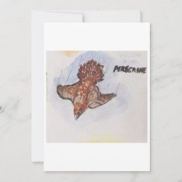 Convites Peregrin Falcon Greeting Card
