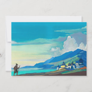 Convites Peregrino da Cidade Radiante por Nicholas Roerich