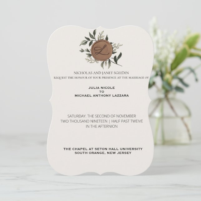 Convites Perfeitamente Convidado  (Em pé/Frente)