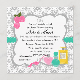 Convites Perfume bonito