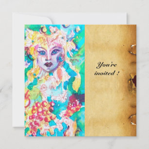 CONVITES PERGAMINHO DO CONTRO DE UVAS