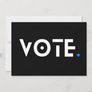Convites Período de Votação Azul