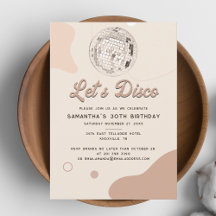 Permite que o Disco Retro Groovy Party