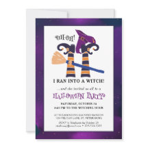 Pernas de Bruxa Viradas para Cima Festa de Hallowe