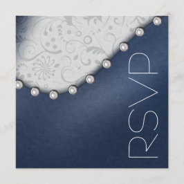 Convites Pérola Quadrada RSVP