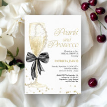 Pérolas Black Bow e Churrasco de Noiva Prosecco