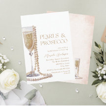 Pérolas de Aquarela Elegantes e Sho Prosecco Brida