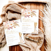 Pérolas de Fotografias e Chá de panela Floral Pros