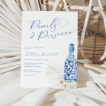 Pérolas e Chá de panela de Script Azul Prosecco