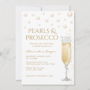 Convites Pérolas e Chá de panela Prosecco