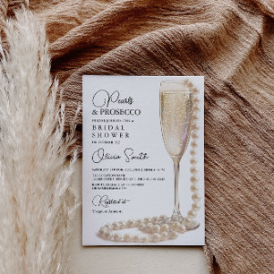 Convites Pérolas e Chá de panela Prosecco