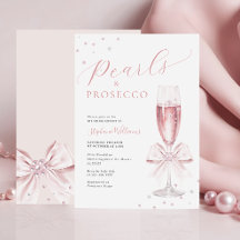 Pérolas e Chá de panela Rosa Prosecco