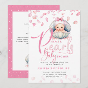 Convites Pérolas e Pérolas, Chá Rosa