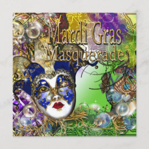 Convites PERSONALIZAÇÃO DA Máscara de mascarada de Quinc