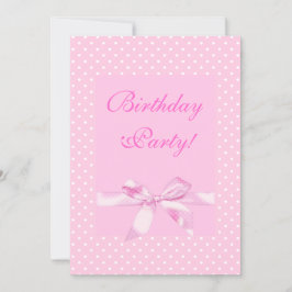 Convites personalização de aniversário de arco bonito