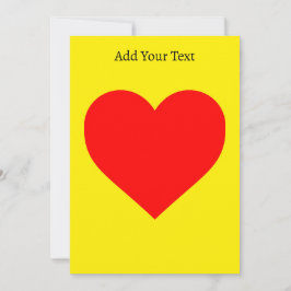 Convites Personalização de Pop de Arte de Calor Vermelho