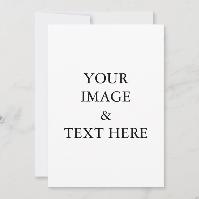 Convites Personalizada Personalizada Sua Própria Foto (Frente)