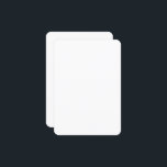 Convites Personalizado 8,89 cm x 12,7 cm Acabamento Semibri<br><div class="desc">Crie convites personalizados impressionantes para qualquer ocasião com nossos cartões versáteis Semi-Gloss de 3, 5" x 5". Esses convites de alta qualidade apresentam um acabamento branco brilhante e semi-gloss que produz cores vibrantes e detalhes nítidos, perfeitos para mostrar suas fotos e designs. Cada cartão é feito de papel premium de...</div>