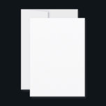 Convites Personalizado 8,89 cm x 12,7 cm Semibrilho | Alta<br><div class="desc">Crie convites personalizados impressionantes com nossos cartões semibrilho premium de 3, 5" x 5". Perfeitos para casamentos, aniversários e eventos especiais, esses convites versáteis oferecem excepcional vibração de cores e detalhes nítidos. Com um acabamento branco brilhante e semibrilho e espessura de 12, 5 pt (peso de 110 lb), nossos cartões...</div>