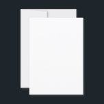 Convites Personalizado 8,89 cm x 12,7 cm Semibrilho | Alta<br><div class="desc">Crie convites personalizados impressionantes com nossos cartões semibrilho premium de 3, 5" x 5". Perfeitos para casamentos, aniversários e eventos especiais, esses convites versáteis oferecem cores vibrantes e detalhes nítidos excepcionais. Com acabamento branco brilhante e semibrilho e espessura de 12, 5 pt (peso de 110 lb), nossos cartões garantem que...</div>