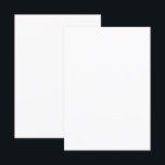 Convites Personalizado 8,89 cm x 12,7 cm Semibrilho | Alta<br><div class="desc">Crie convites personalizados impressionantes com nossos cartões semi-brilho premium de 3, 5" x 5". Perfeitos para casamentos, aniversários e eventos especiais, esses convites versáteis oferecem excepcional vibração de cores e detalhes nítidos. Com acabamento branco brilhante e semi-brilho e espessura de 12, 5 pt (peso de 110 lb), nossos cartões garantem...</div>