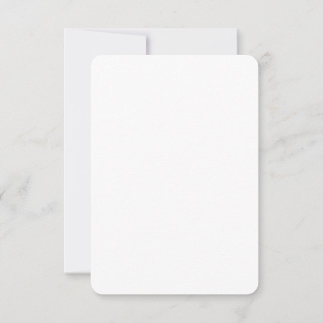 Convites Personalizado 8,89 cm x 12,7 cm Semibrilho de Alta (Verso)