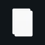 Convites Personalizado de 3,5" x 5" com semirbrilho arredon<br><div class="desc">Crie convites personalizados incríveis para qualquer ocasião com nossos versáteis cartões Semi-Gloss de 3, 5" x 5". Esses convites de alta qualidade têm um acabamento branco brilhante e semirbrilhante que produz cores vibrantes e detalhes nítidos, perfeito para mostrar suas fotos e designs. Cada placa é feita com papel premium de...</div>