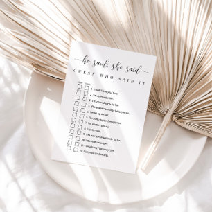 Convites Personalizado Ele Disse Que Ela Disse Jogo De Chá 