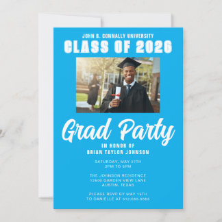 Convites Personalizado Moderno para Graduados
