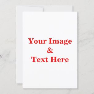 Convites Personalizado Personalizado Sua Própria Fotografi