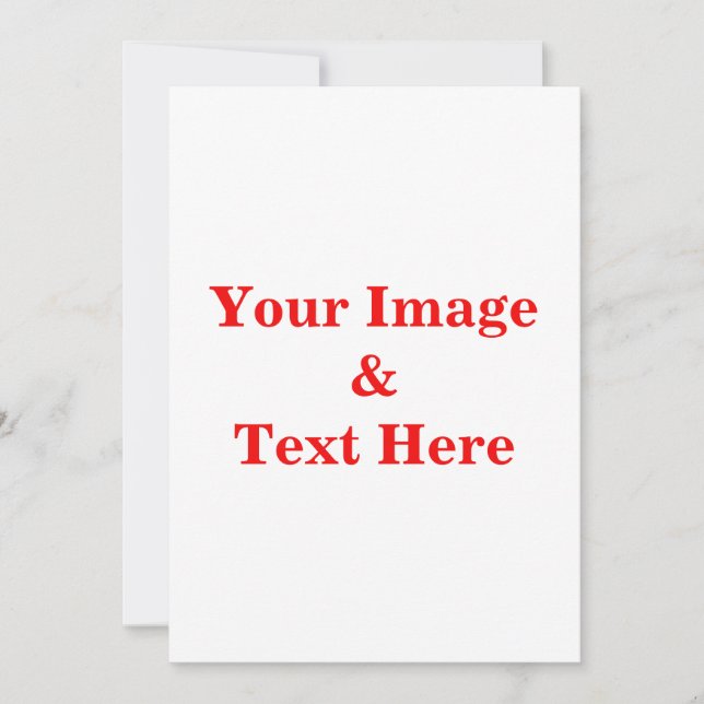 Convites Personalizado Personalizado Sua Própria Fotografia (Frente)