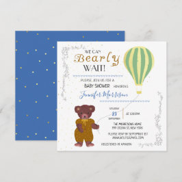 Convites Personalizado Podemos Ampliar O Chá de fraldas De 