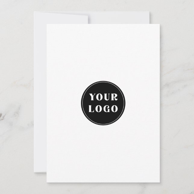 Convites personalizado, único, elegante e minimalista (Frente)